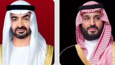 محمد بن زايد وولى العهد السعودي يبحثان مستجدات الأوضاع في المنطقة