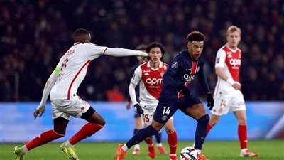 الدوري الفرنسي.. باريس سان جيرمان يتعادل مع موناكو في الشوط الأول