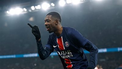 عثمان ديمبلي يقود باريس سان جيرمان للفوز على موناكو في الدوري الفرنسي