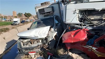 بالأسماء 6 وفيات من قرية واحدة في حادث المنيا و3 جثث مجهولي الهوية