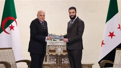 تفاصيل مباحثات أحمد الشرع ووزير الخارجية الجزائري في سوريا
