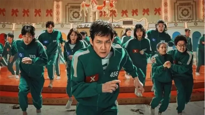 مسلسل لعبة الحبار