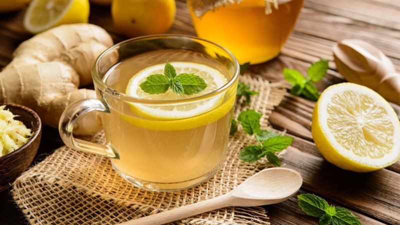 مشروب الزنجبيل بالليمون