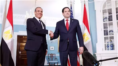 وزير الخارجية يؤكد للإدارة الأمريكية وممثلي الكونجرس رفض مصر للتهجير من واشنطن 