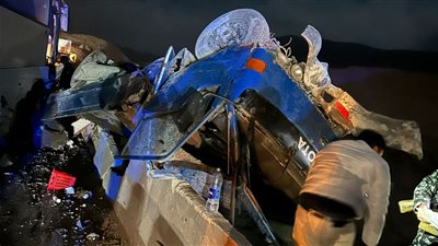 بالأسماء والصور.. مصرع وإصابة 6 أشخاص في حادث الجلالة