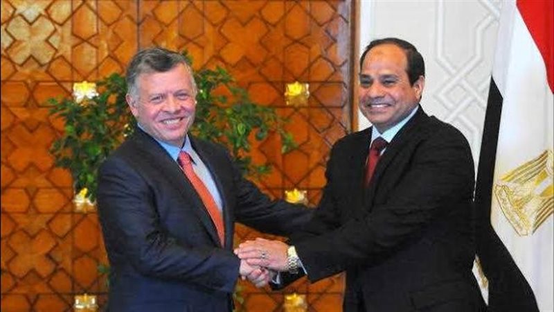 الرئيس السيسي والعاهل