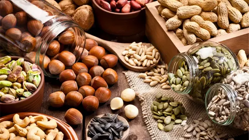 فوائد المكسرات