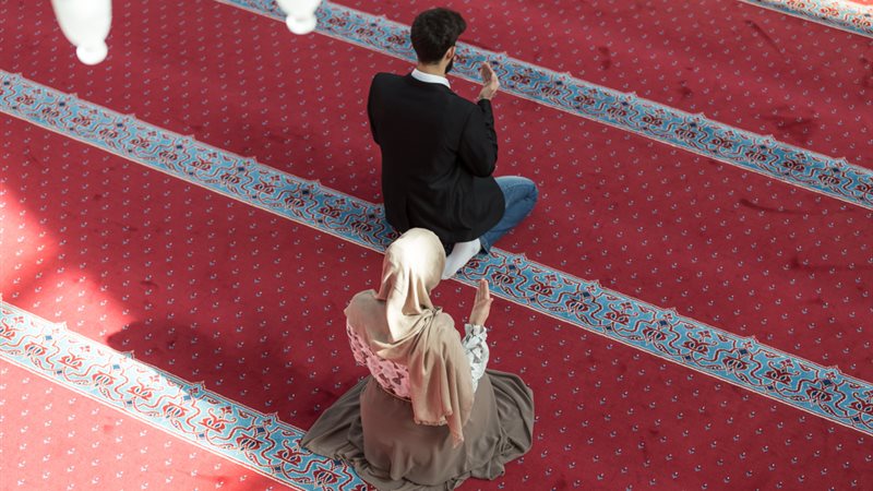 مكان وقوف المرأة