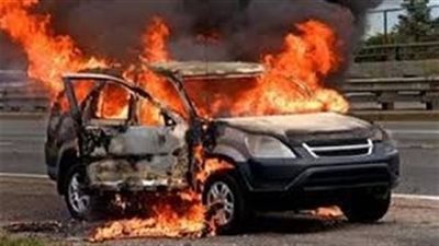 الأمن يضبط متهمًا بإشعال النـ.ار في سيارة محامية ببولاق الدكرور