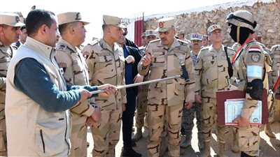 كواليس تفقد رئيس الأركان إجراءات التأمين على الاتجاه الاستراتيجي الغربي