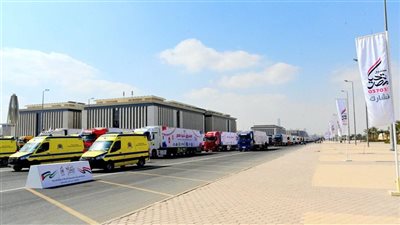 تفاصيل مشاركة وزير الاسكان في إطلاق أكبر قافلة مساعدات إنسانية للفلسطينيين بغزة