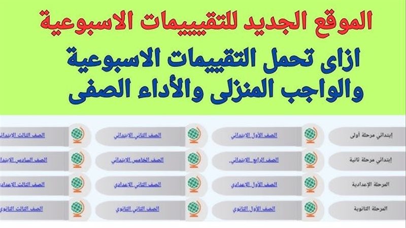 التقييمات والأداءات