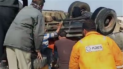 مصرع سائق في حادث تصادم على الطريق الإقليمي بين بنها والباجور