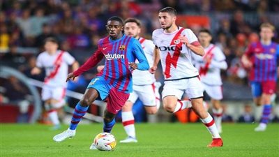 شاهد مباراة برشلونة ضد رايو فاييكانو  في الدوري الإسباني
