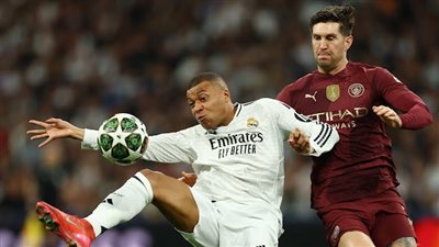 دوري أبطال أوروبا.. ريال مدريد يضرب السيتي بثنائية مبابي في الشوط الأول