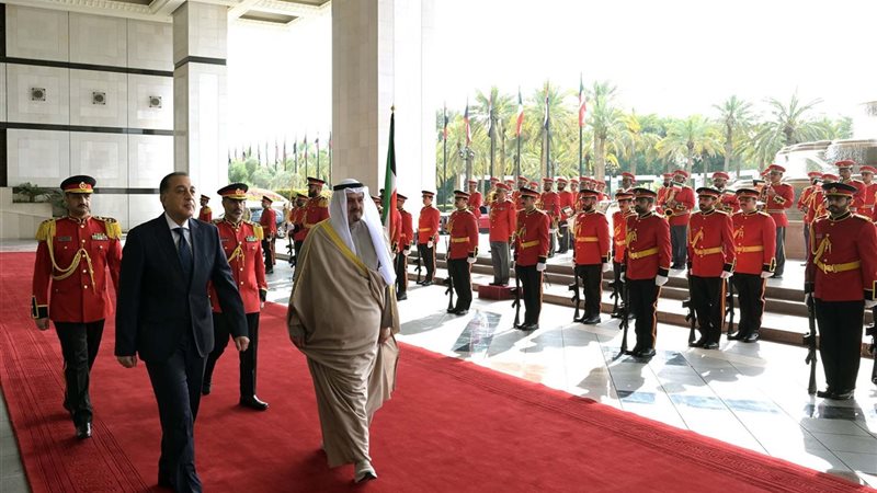 استقبال رئيس الوزراء