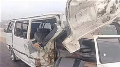 إصابة 14 شخصًا في حادث تصادم بطريق بلبيس - العاشر من رمضان