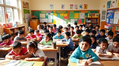 جدول امتحانات شهر مارس للصف الثالث الابتدائي في المنوفية للعام الدراسي 2025