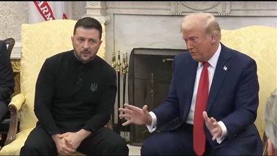 ترامب يوبخ زيلينسكي.. و الأخير يرد أنا لست هنا لألعب الورق