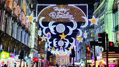 احتفالات رمضان تُنير لندن .. 30 ألف مصباح وفوانيس عريقة