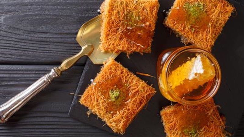 طريقة عمل شربات الكنافة
