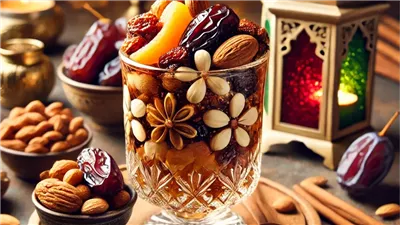 طريقة عمل الخشاف في المنزل.. مشروب غني بالفوائد والطاقة للصائمين