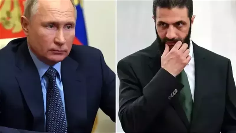 أحمد الشرع وبوتين