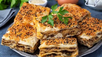 افكار فطار شهر رمضان 2025.. طريقة عمل الرقاق بحشو اللحم المفروم