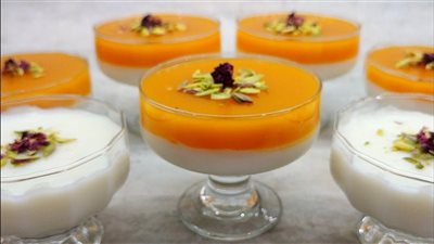 طريقة مبتكرة لتحضير مهلبية قمر الدين بخطوات سهلة وبسيطة