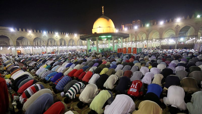 موعد صلاة التراويح