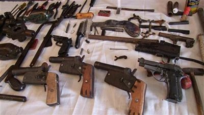 الأمن العام يضبط ورشًا لتصنيع الأسلحة والاتجار بالمخدرات في البحيرة والأقصر