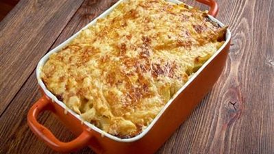 افكار فطار شهر رمضان 2025.. طريقة عمل البشاميل للازانيا بالدجاج بسهولة