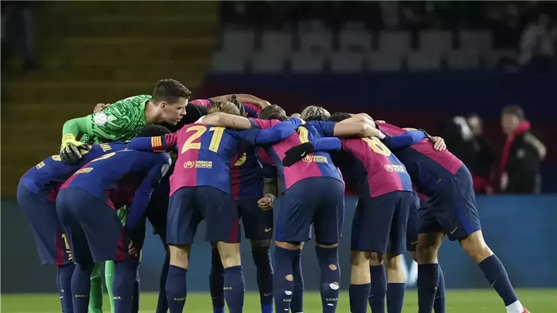مباراة برشلونة ضد