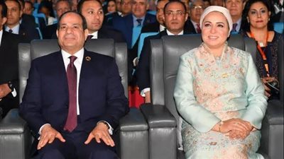 الرئيس السيسي وقرينته يهنئون الأمة بمناسبة ذكرى إنتصارات العاشر من رمضان