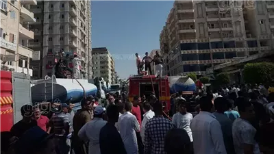 تفاصيل حريق ضخم داخل مول في فيصل دون إصابات والسيطرة عليه   