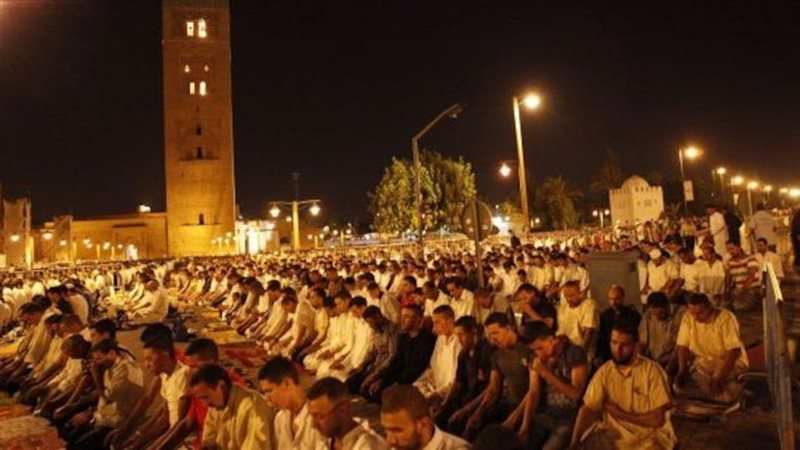 موعد صلاة التراويح