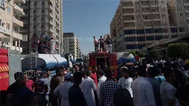 حريق مول فيصل