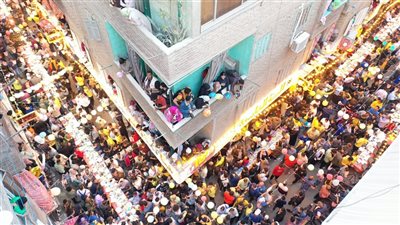 مائدة إفطار المطرية.. نموذج للتكافل الاجتماعي في شهر رمضان بالقاهرة