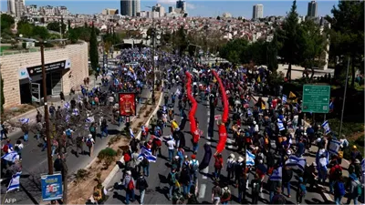 مظاهرات حاشدة في القدس للتنديد بإستئناف الحرب وعودة بن غفير