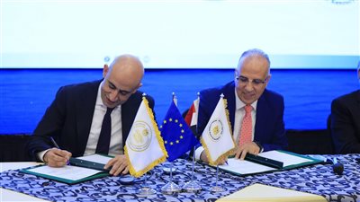 وزير التربية والتعليم يوقع برتوكول تعاون دمج التوعية المائية في المناهج الدراسية