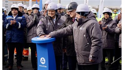 روساتوم: صب الخرسانة الأولى لأساسات مبنى المفاعل النووي الرابع بمحطة لينينجراد-2