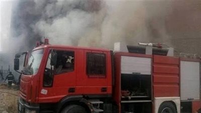تفاصيل حريق في مقلة بالمطرية والسيطرة عليه دون خسائر بشرية     