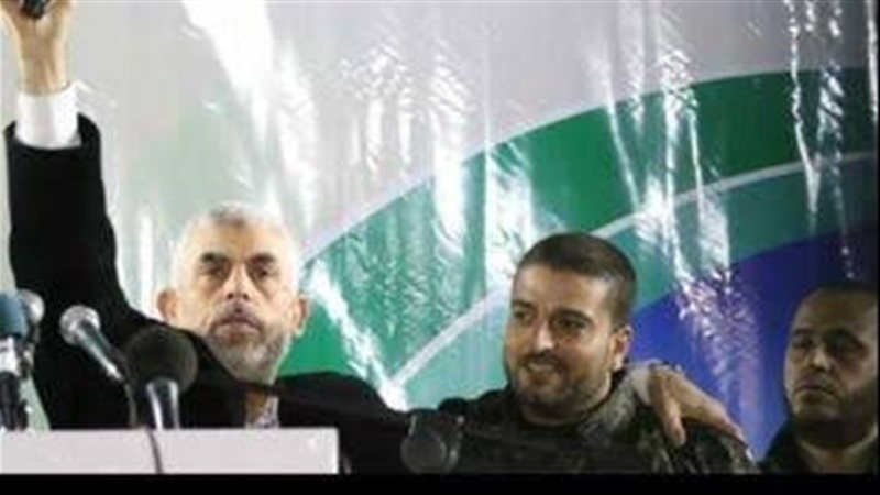 أسامة طبش مع السنوار