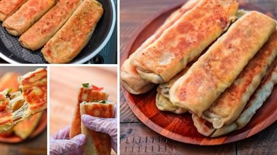 فطائر الجلاش الرول وصفة مبتكرة وشهية.. أفكار فطار يوم 28  رمضان 