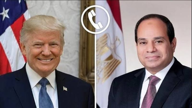 الرئيس السيسي وترامب