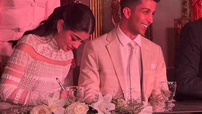 أول تعليق من ليلي أحمد زاهر بعد عقد قرانها علي هشام جمال