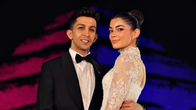 بالصور حفل زفاف هشام جمال وليلى أحمد زاهر.. لقطات مثيرة