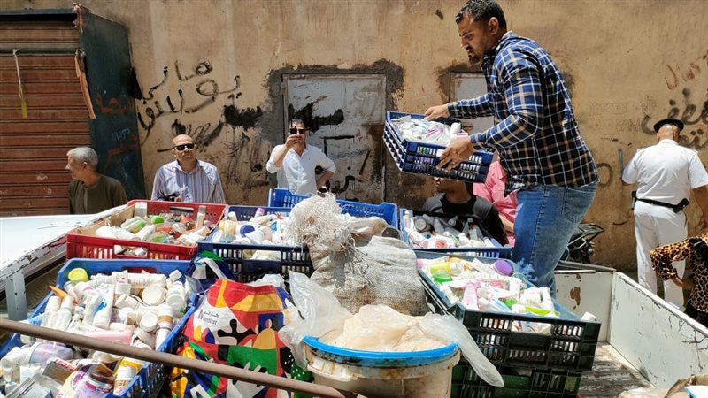 مخالفات تموينية بالجيزة