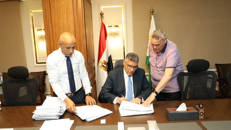 محافظ الجيزة يعتمد