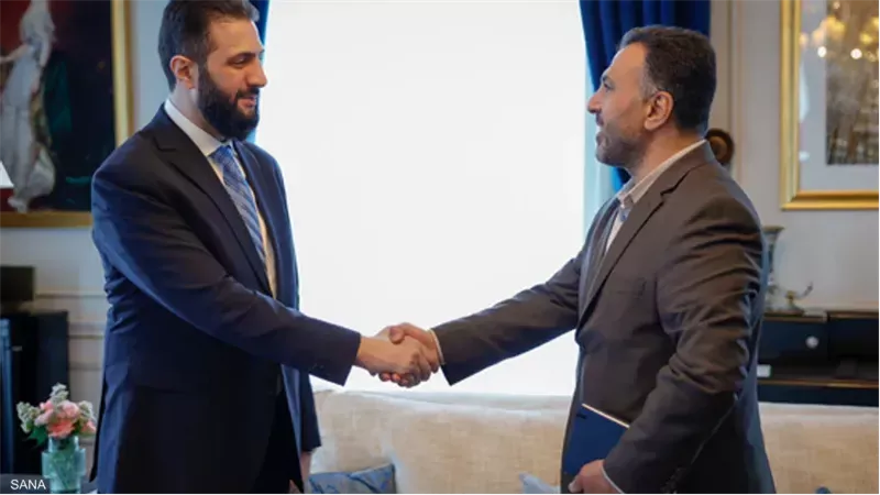 الشرع يستقبل مذهان